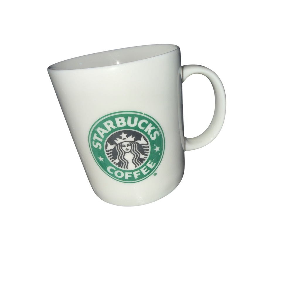 Starbucks Coffee Siren Logo White Ceramic Mug Dishwasher Microwave Safe
